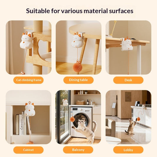 Elevating Smart Pet Cat Self-Entertainment Toy Ball