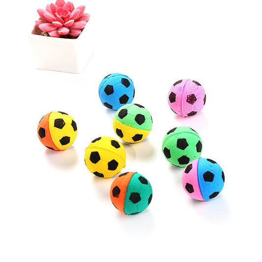 Foam Marbles Football Modeling Cat Toy