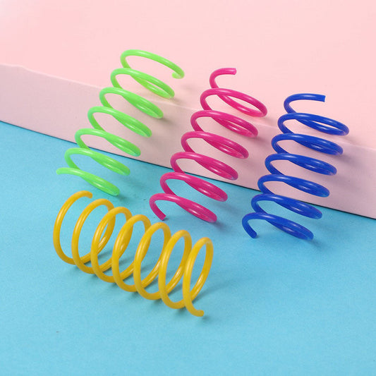 Funny Cat Color Plastic Relieving Stuffy Self-beating Elastic Interaction Bite-resistant Toys