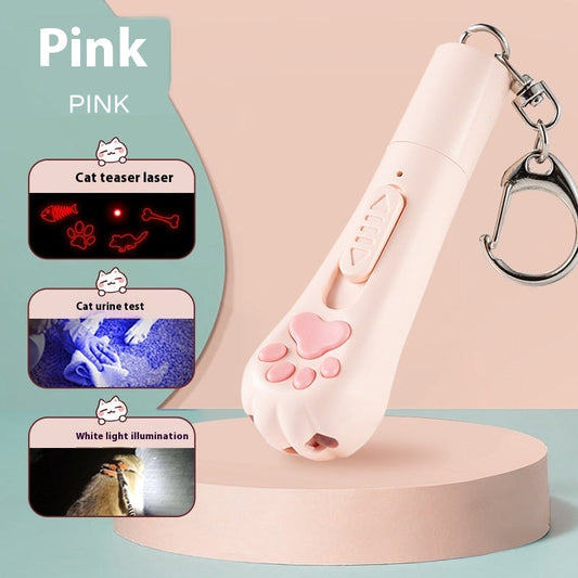 Funny Cat Pen Light Charging Toy Self-Hi Relieving Stuffy