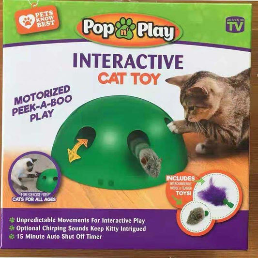 Funny Cat Toy Scratcher Electric Mouse