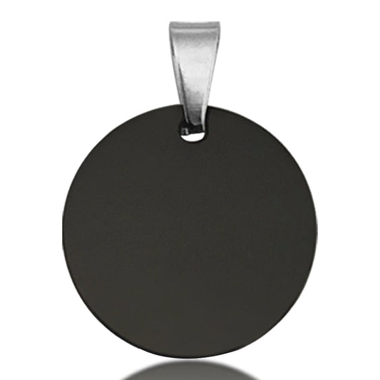 KFX-0006845 Customizable Stainless Steel Dog Tag Necklace with Various Shapes and Colors for Pets