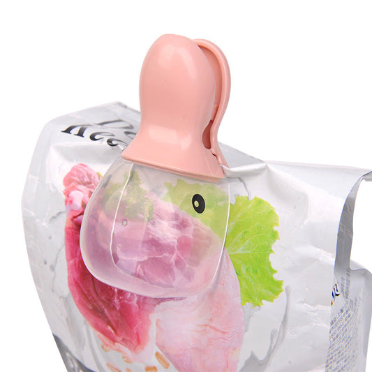 KFX-0026045 Multi-Functional Cat Food Seal Clip - Durable, Moisture-Proof Design, Easy to Clean, Various Colors Available