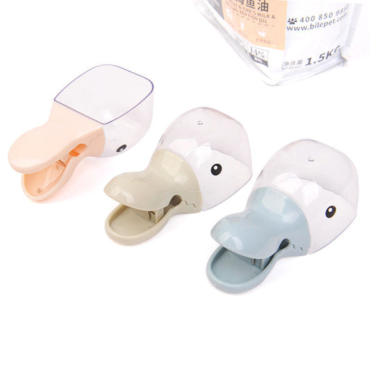 KFX-0026045 Multi-Functional Cat Food Seal Clip - Durable, Moisture-Proof Design, Easy to Clean, Various Colors Available
