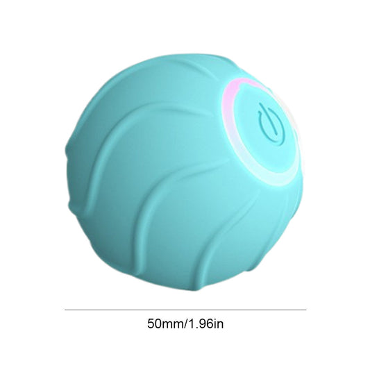 KFX-0046781 Automatic Bouncing Cat Ball Toy - Interactive Self-Moving Kitten Playball for Indoor Exercise and Cognitive Development