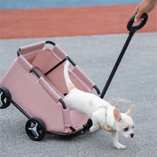 KFX-0051517 Portable Foldable Pet Stroller for Dogs and Cats in Multiple Colors