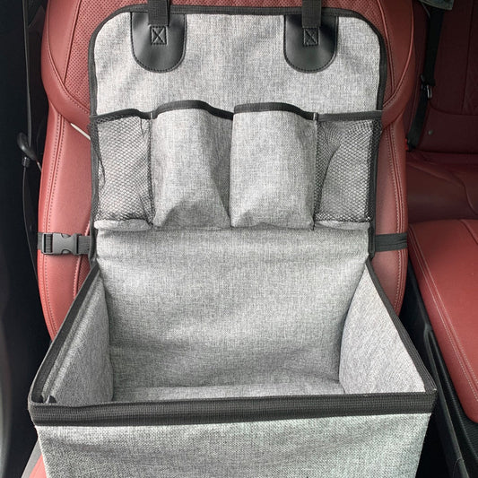 KFX-0054077 Thickened Gray Portable Dog Pet Mat - Dirt-Resistant, Machine Washable