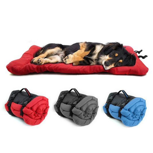 KFX-0109117 Foldable Waterproof Dog Cushion for Home and Outdoor Use, 90cm x 60cm
