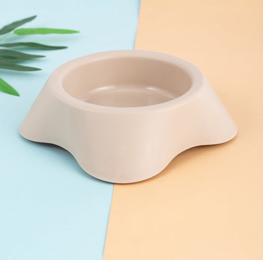KFX-0115005 Non-slip Pet Bowl for Cats and Dogs - Fluorescent Green, Glitter, Dark Blue, Light Gray - Multiple Sizes Available