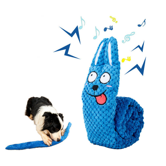 KFX-0122045 Interactive Snuffle Mat Plush Dog Puzzle Toy for IQ Training and Foraging Fun