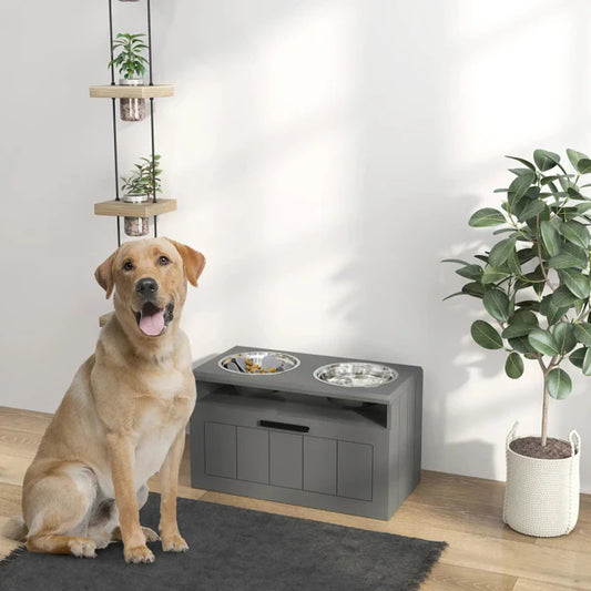 KFX-0142013 Elevated Pet Feeding Station for Comfortable Dining