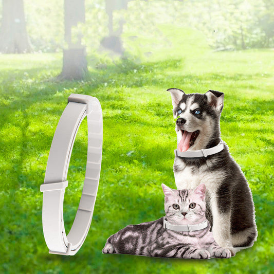 KFX-0155965 Adjustable Anti-Mosquito Collar for Cats and Dogs - Natural Insect Repellent with Long-Lasting Protection