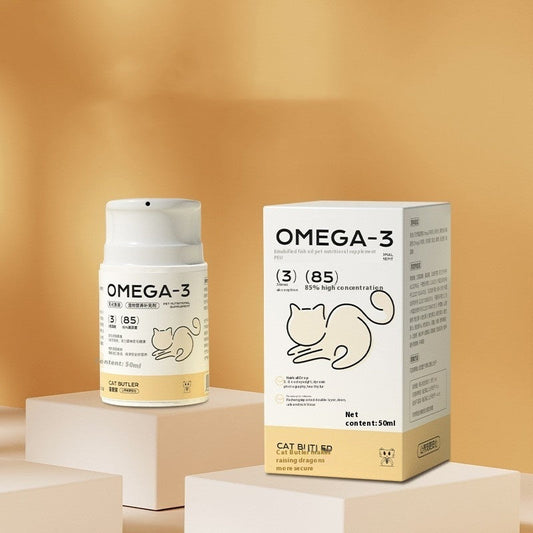 KFX-0157117 Natural Fish Oil Supplement with Omega-3 for Pets - Includes Krill Oil & Astaxanthin - Available in Multiple Bottles