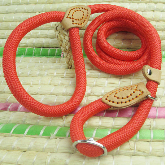 KFX-0180157 Telescopic Reflective Dog Leash with Automatic Tension Control - Durable Nylon Traction Belt