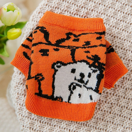 KFX-0205373 Cozy Knit Sweater for Autumn and Winter - Universal Fit for Dogs