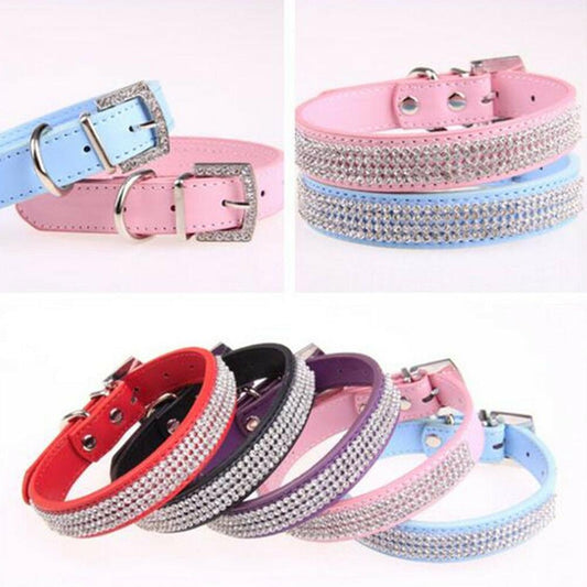 KFX-0215101 Waterproof PU Fabric Pet Drill Collar - Available in Multiple Sizes