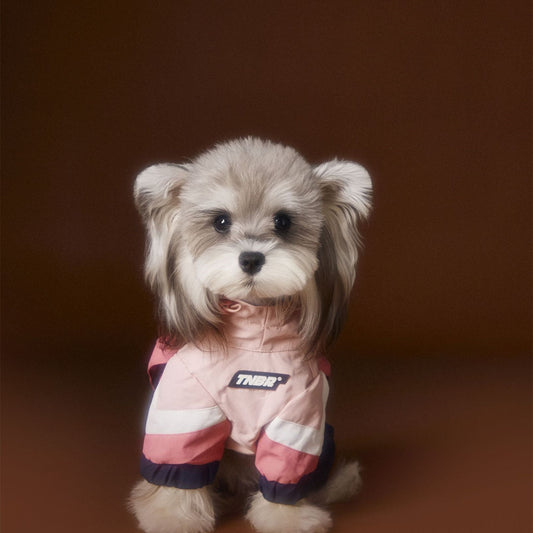 KFX-0217661 Bichon Schnauzer Teddy Four-Legged Sportswear with Traction Rope Buckle, Casual Pet Clothing in Various Sizes
