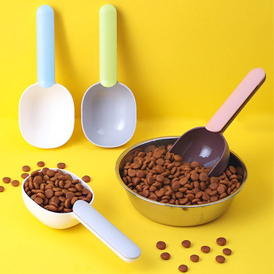 KFX-0257597 Pet Feeding Spoon for Dogs and Cats - 20x8x4cm, Made of Durable ABS Material, Available in Multiple Colors