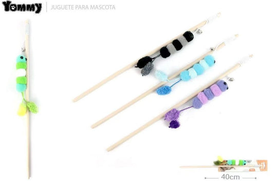 KFX-0339261 Interactive Cat Teaser Wand for Engaging Playtime