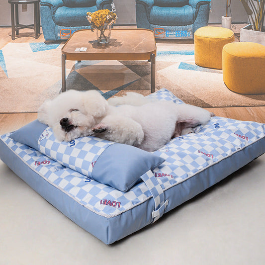 KFX-0378813 Four Seasons Removable & Washable Universal Pet Sofa Bed - Small, Medium, Large Options