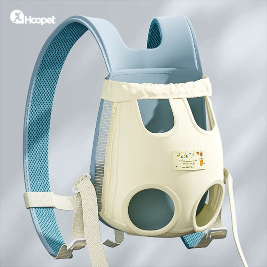 KFX-0403261 Breathable Adjustable Pet Carrier Backpack for Small Dogs and Cats - Lightweight Travel Pack for Outdoor Use