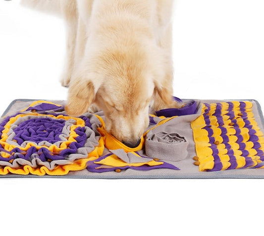 KFX-0404797 Pet Sniffing Pad Blanket for Interactive Smelling Training and Slow Feeding