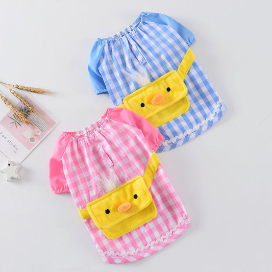 KFX-0426301 Cotton Spring and Summer Dog Apparel for Everyday Wear