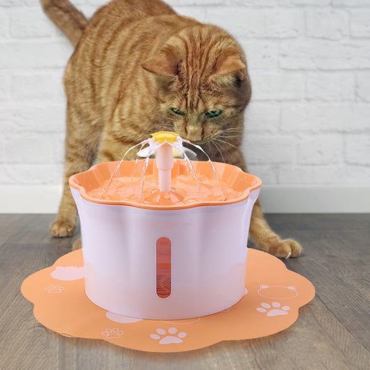 KFX-0427069 Automatic Pet Water Dispenser with 2.6L Capacity and Filtration System
