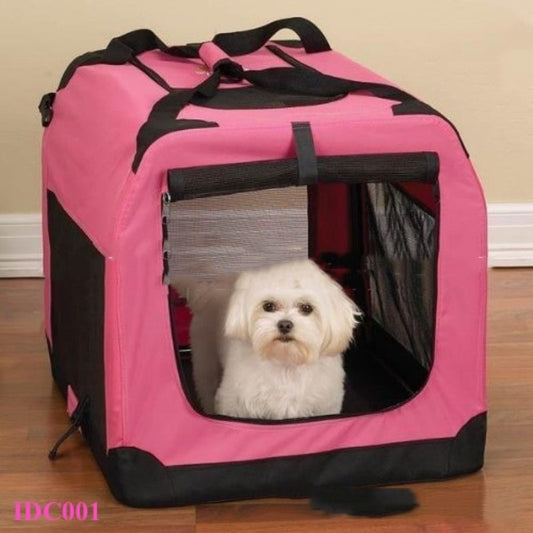 KFX-0433213 Foldable Pet Backpack Dog Cage – Portable Indoor/Travel Pet Carrier in Multiple Sizes & Colors