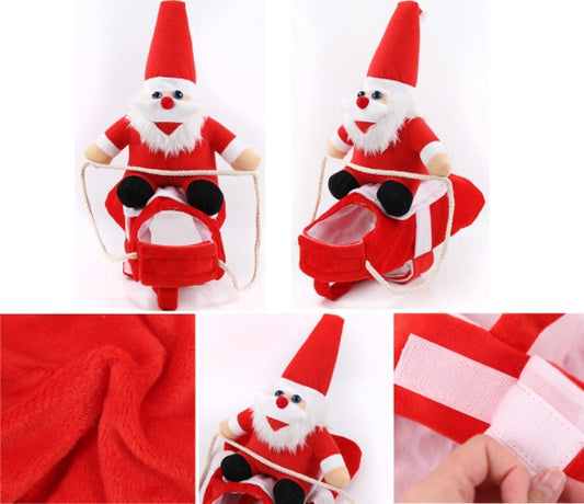 KFX-0490941 Reversible Winter Coat for Dogs and Cats - Soft Cotton Pet Apparel for Holiday Seasons