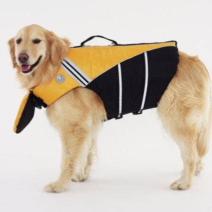 KFX-0500669 Life Jacket for Large Dogs - Buoyancy Swimming Vest in Various Colors and Sizes