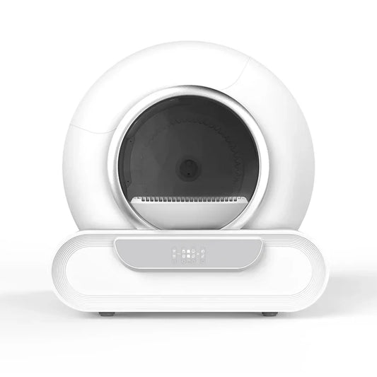 KFX-054419 Smart Automatic Self-Cleaning Cat Litter Box with APP Control and Odor Control, Large Capacity 65L