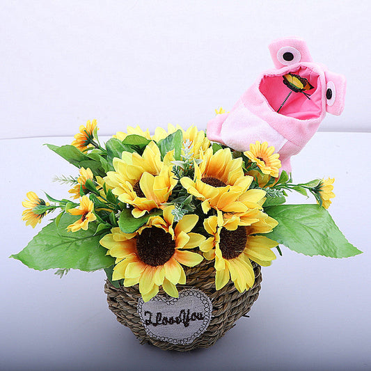 KFX-0577981 Creative Handmade Pet Bird Clothing – Stylish Outfits in Pink, Green, Blue, and Yellow