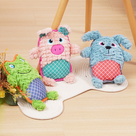 KFX-0580797 Sound-Resistant Stuffed Toys for Puppies - Durable Chew Toys for Healthy Teeth