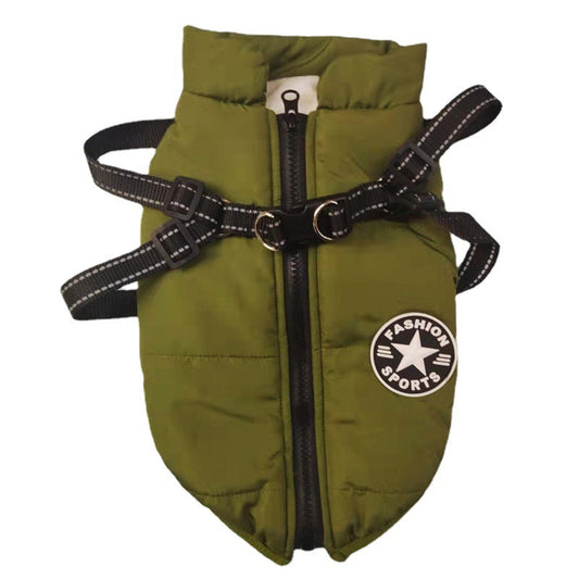KFX-0589245 Casual Polyester Pet Vest for Dogs in Various Colors and Sizes