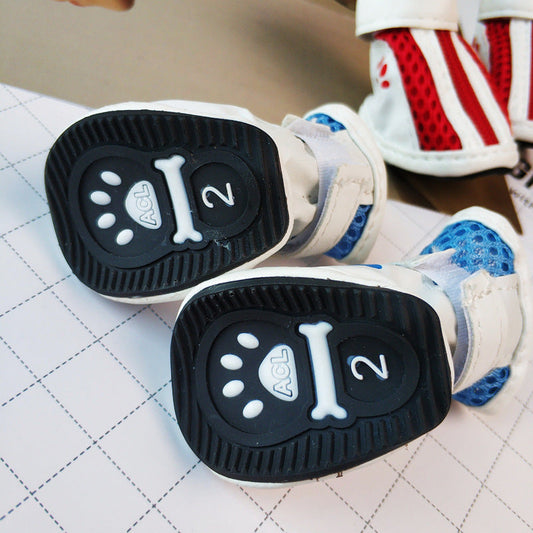 KFX-0591677 Stylish Non-Slip Pet Sneakers for Dogs - Available in Multiple Colors and Sizes