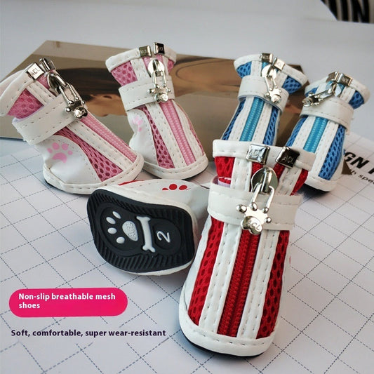 KFX-0591677 Stylish Non-Slip Pet Sneakers for Dogs - Available in Multiple Colors and Sizes