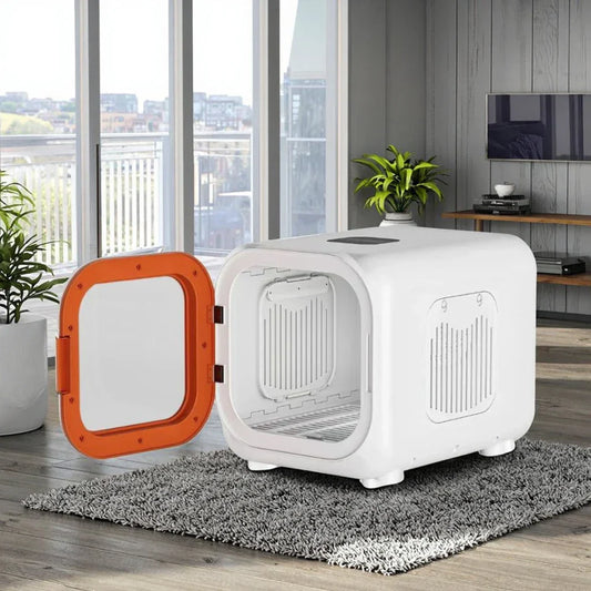 KFX-061139 Automatic Pet Hair Dryer Box for Cats and Small Dogs with Smart Temperature Control and Ultra-Quiet Operation