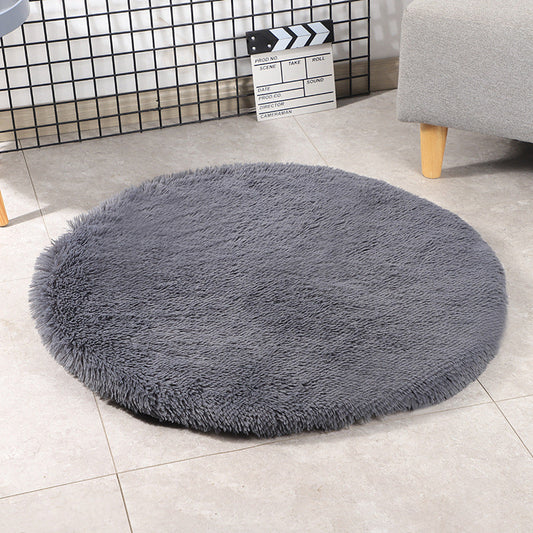 KFX-0671933 Medium Dog Winter Warm Pet Blanket - PV Velvet Round Dog Pad in Various Colors and Sizes