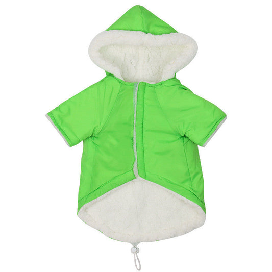 KFX-0679997 Cozy Polyester Padded Dog Jacket for Warmth and Comfort