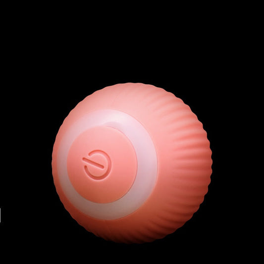 KFX-0699709 Self-Playing Smart Rolling Ball Cat Teaser - Interactive Pet Toy with Type-C Charging