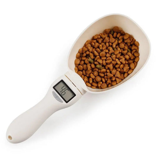 KFX-0707901 Digital Pet Food Scale with LCD Display - Precision Measuring Spoon for Accurate Dog and Cat Feeding