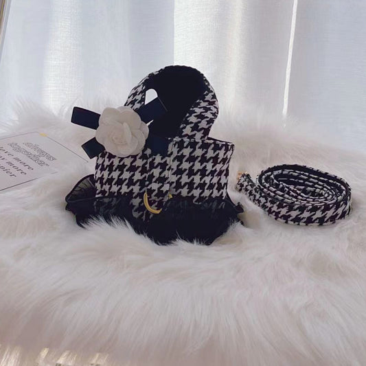 KFX-0719933 Fashionable Personalized Dog and Cat Skirt Outfit - Polyester Material, Multiple Sizes Available