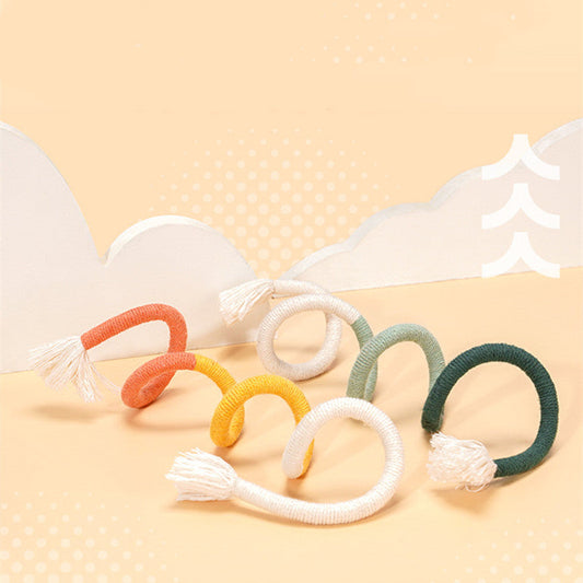 KFX-0720957 Self-Relieving Catnip Rope Toy - Cotton Thread with Vibrant Colors