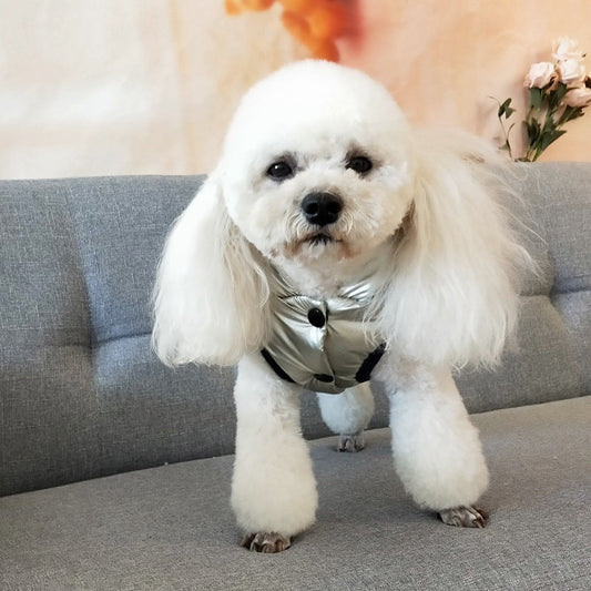 KFX-0747581 Solid Color Rainproof Silk Dog Vest