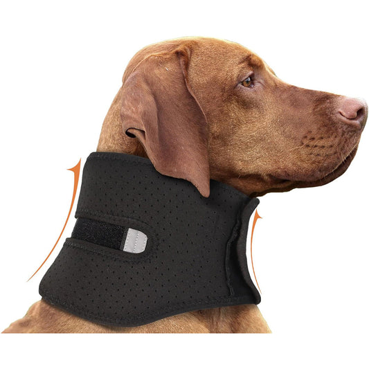 KFX-0762045 Adjustable Anti-Licking Dog Support Collar for Neck Sprains - Universal Fit for Small, Medium, and Large Pets
