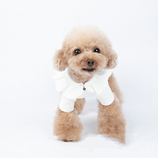 KFX-0764989 Thickened Long-Sleeved Two-Legged Dog Clothes for Autumn and Winter in Multiple Colors and Sizes