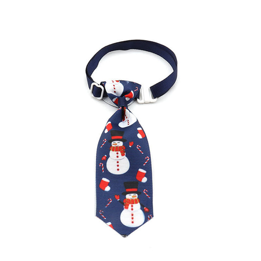 KFX-0778173 Christmas Pet Bow Tie - Colorful Ribbon Design for Year-Round Festivities