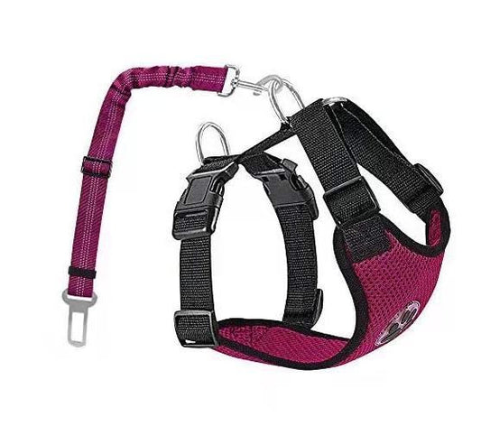 KFX-0829245 Reflective and Breathable Nylon Dog Rope - Multi-Color Options, Various Sizes Available