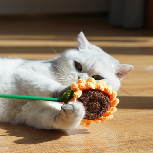 KFX-0836541 Catnip-Infused Resistant Chew Stick Toy for Interactive Play